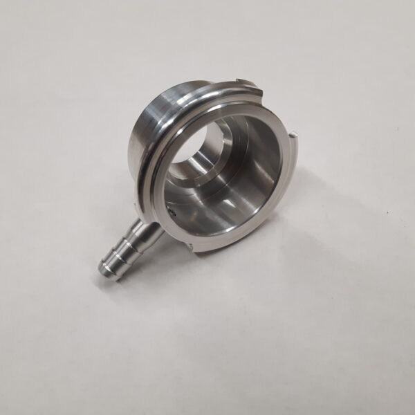 Aluminium radiateur neck / vulhals 41 mm + draad