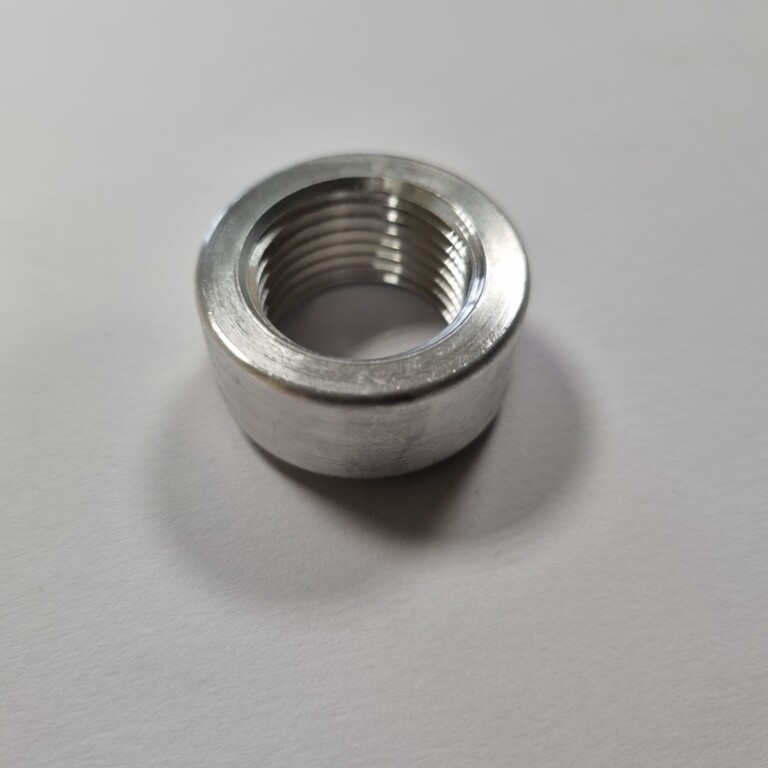 Aluminium lassok 1/2" NPT draad
