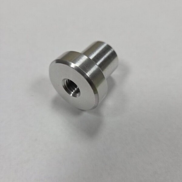 Aluminium aufschweiss Adapter M 8 x 1,25 mm - Ø 24 mm