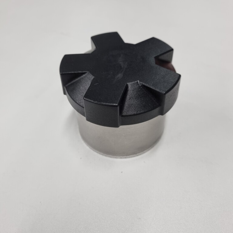 Tankdop Ø 118 mm met  roestvrijstalen las vulhals