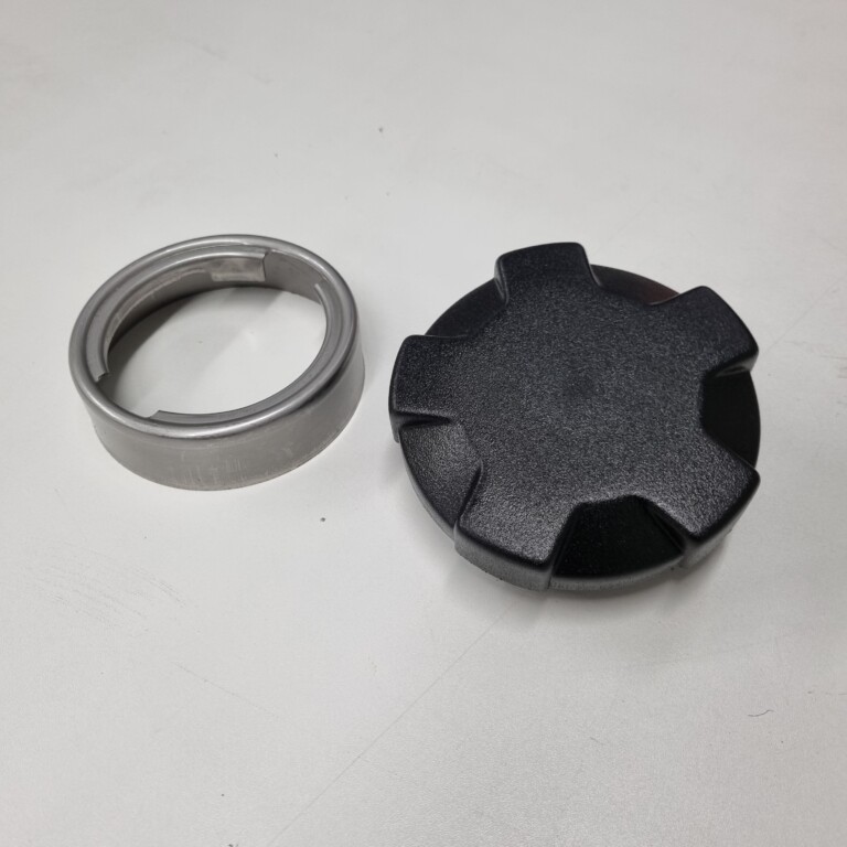 Tankdop Ø 118 mm met  roestvrijstalen las vulhals