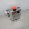 20260123_142715 Universele alloy chromed oil catchtank 1,0 ltr fittings Ø 13 mm / left