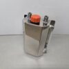 20260126_125915 Universele alloy chromed oil catchtank 2,0 ltr fittings 1/2"