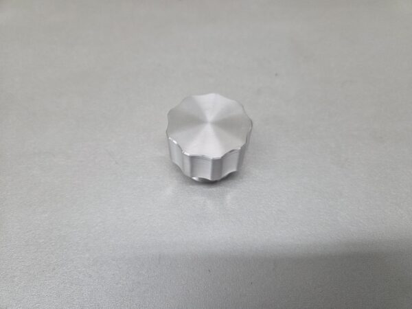 Vuldop aluminium Ø 43 mm  L= 35 mm