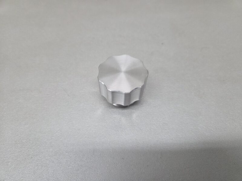 Vuldop aluminium Ø 43 mm  L= 35 mm