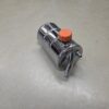 20261016_090802 Universele aluminium olie catchtank Ø 110 mm aansluitingen Ø 19 mm / verchroomd.